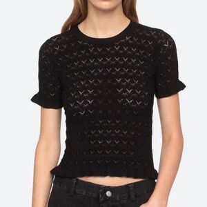 SEA nyc | Rue S/S Sweater | size M | NEW (no tags)